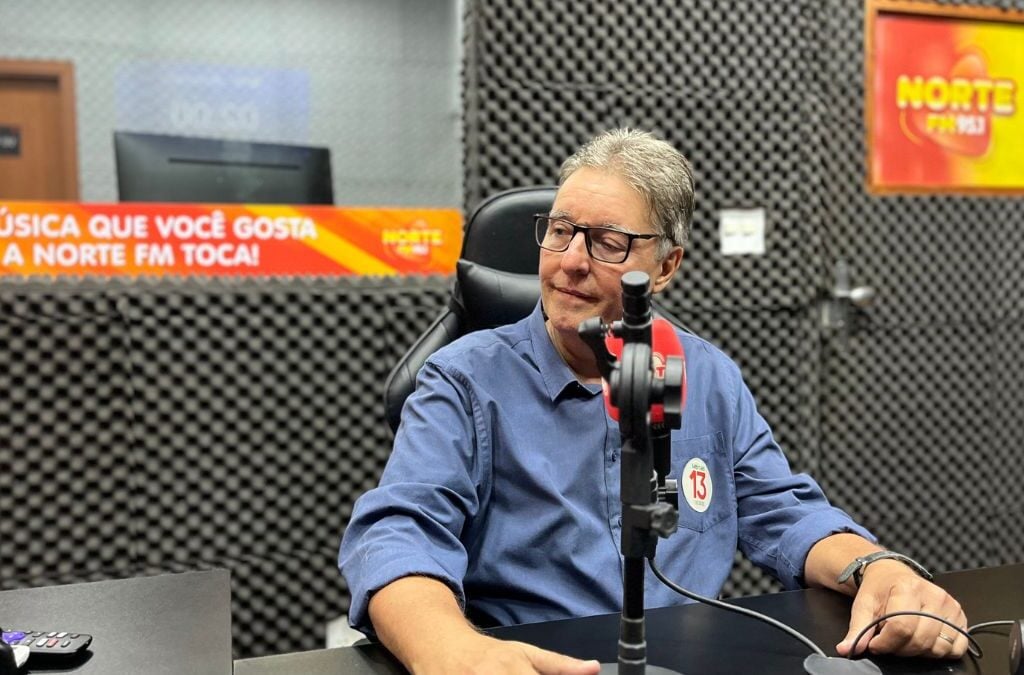 Luiz Castro (PDT), candidato a vice de Marcelo Ramos (PT), no quadro Ouvinte na Bancada.