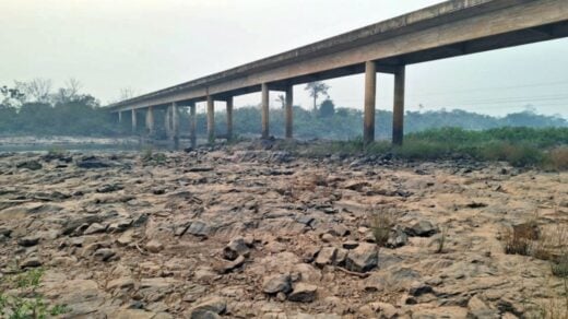 Nível do Rio Machado volta a subir com as chuvas recentes. Foto: Reprodução Internet