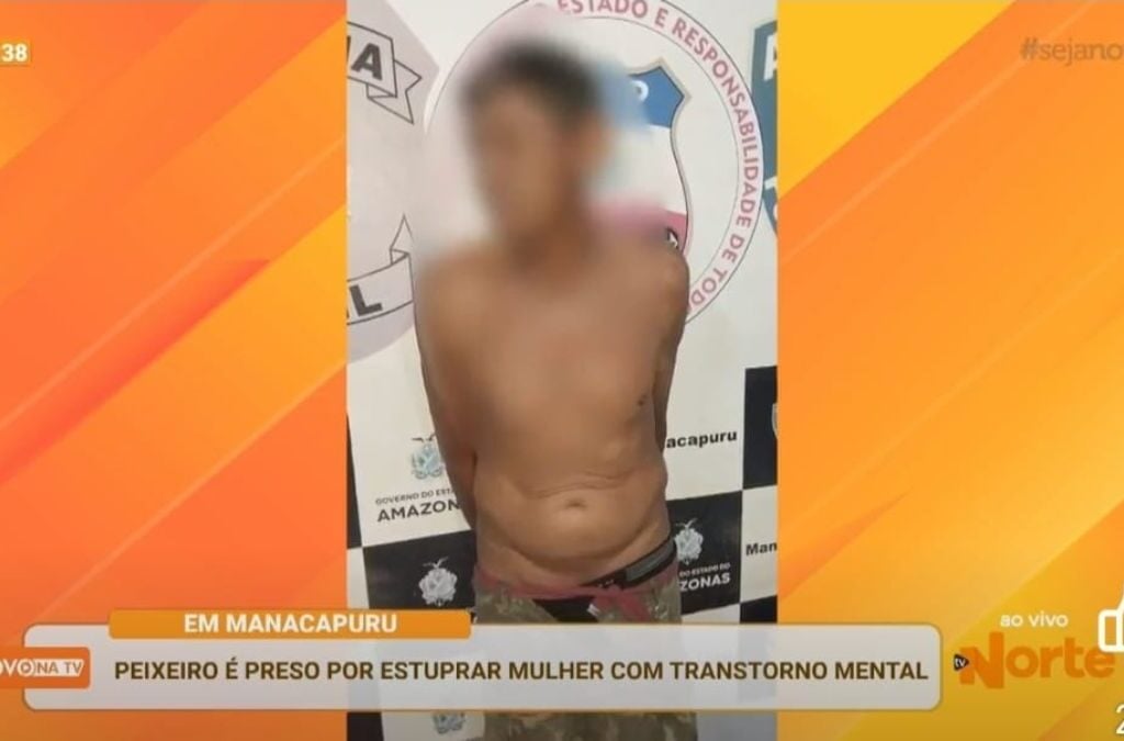 Peixeiro é preso suspeito de estuprar uma mulher com transtorno mental