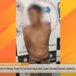 Peixeiro é preso suspeito de estuprar uma mulher com transtorno mental