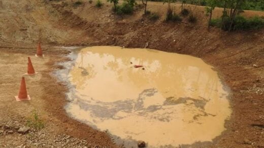 Corpo da vítima foi encontrado submerso em uma poça de água da chuva - Foto: Divulgação/PCTO