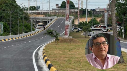 Viaduto Márcio Souza é inaugurado em Manaus