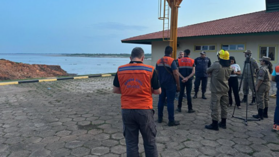 Grupo de Apoio a Desastres (Gade) vai auxiliar município afetado pelo deslizamento na orla que atingiu parte do Porto da Terra Preta. Foto: Reprodução/Gade