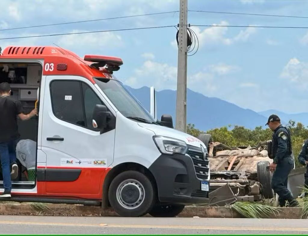 Acidente aconteceu na BR-401, em Bonfim