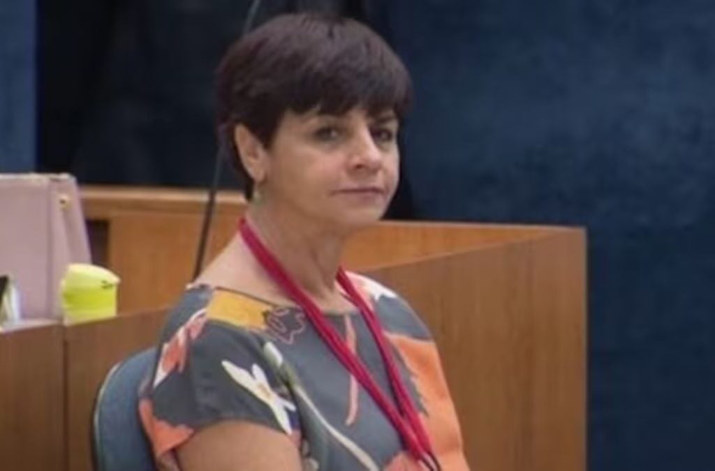 Adriana Villela durante julgamento, em 2019 - Foto: Reprodução