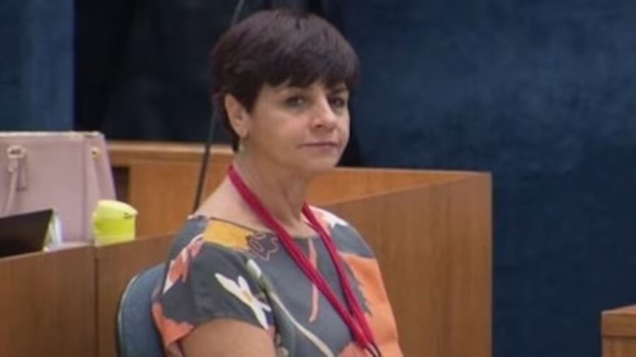 Adriana Villela durante julgamento, em 2019 - Foto: Reprodução