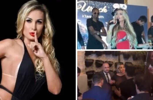 Andressa Urach briga com influenciadora em cidade - Foto: Reprodução/Redes Sociais