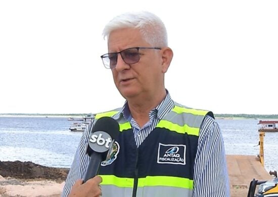 Gerente regional da (Agência Nacional de Transporte Aquaviários) ANTAQ, João Maria Ferreira Filho, anunciou melhorias no transporte de cargas durante uma visita ao Ceasa - Foto: TV Norte