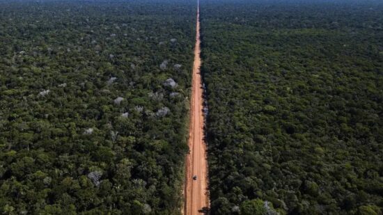 Justiça autoriza prévia para asfaltamento da BR-319. Foto: Divulgação DNIT