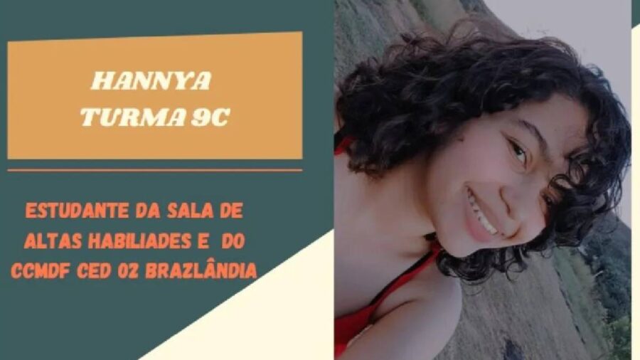 Adolescente brasileira ganha Olimpíada e comemora: "Utilizei o conhecimento da minha bisavó"