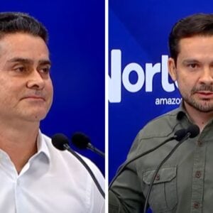 Debate do 2º turno em Manaus - Foto: Reprodução/TV Norte