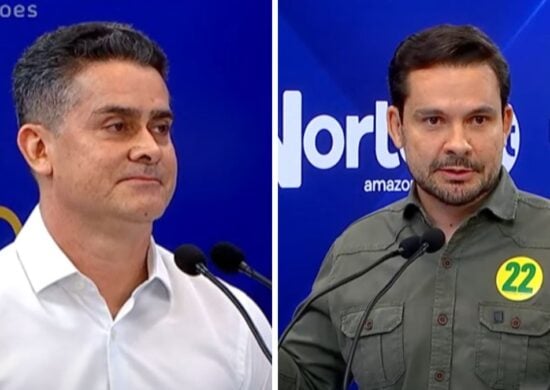 Debate do 2º turno em Manaus - Foto: Reprodução/TV Norte