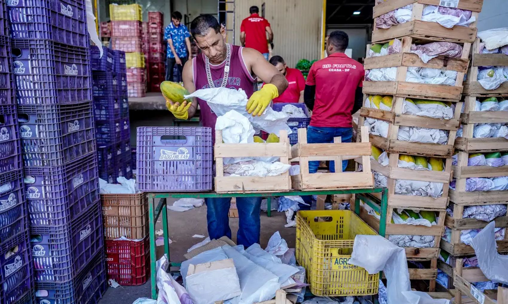 CCJ do Senado aprovou um projeto para reduzir o desperdício de alimentos; Supermercados terão redução de impostos.