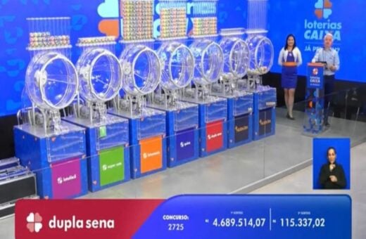 Dupla Sena 2725: sem vencedor, prêmio aumenta para R$ 5,2 milhões