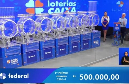 Loteria Federal 5906: veja de onde é o ganhador de R$ 500 mil. Foto: Reprodução Canal Youtube Caixa