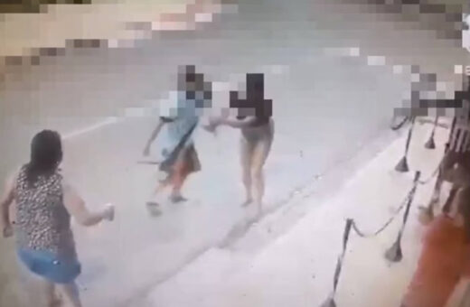 DF: homem é preso por esfaquear mulher durante discussão em comércio; veja vídeo