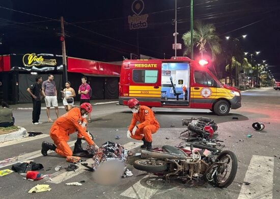 Adolescente de 14 anos morreu com a colisão entre as motocicletas - Foto: Ascom/Bombeiros