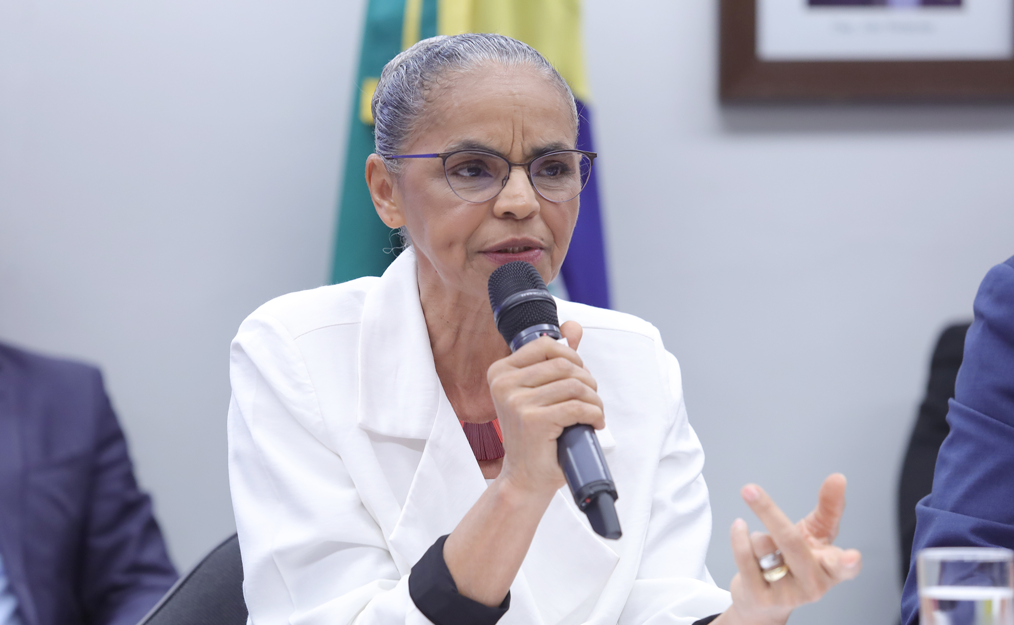 Marina Silva comparece em sessão acolorada na Câmara. Foto: Mario Agra/Câmara dos Deputados