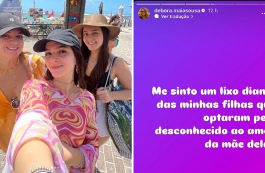 Mãe de Mel Maia desabafa sobre as filhas nas redes sociais. Foto: Reprodução Instagram