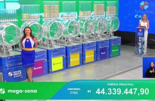 Mega-Sena 2782: sem vencedor, prêmio aumenta para R$ 50 milhões. Foto: Reprodução Canal Youtube Caixa