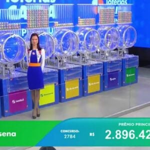 Mega-Sena 2784: sem vencedor, prêmio acumula e vai para R$ 25 milhões. Foto: Reprodução Canal Youtube Caixa