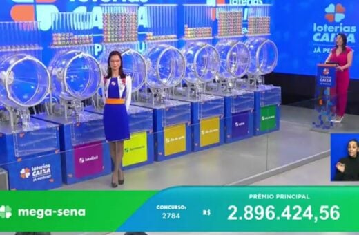 Mega-Sena 2784: sem vencedor, prêmio acumula e vai para R$ 25 milhões. Foto: Reprodução Canal Youtube Caixa