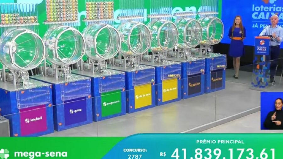 Mega-Sena 2787: sem vencedor, prêmio acumula e vai para R$ 51 milhões. Foto: Reprodução Canal Youtube Caixa