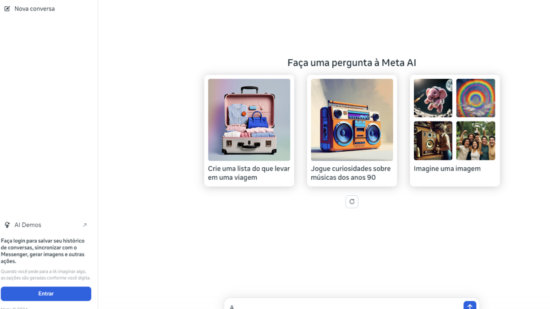 Aprenda a usar Meta AI no PC