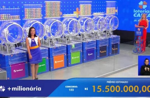 +Milionária 189: sem vencedor, prêmio acumula em R$ 16,5 milhões. Foto: Reprodução Canal Youtube Caixa