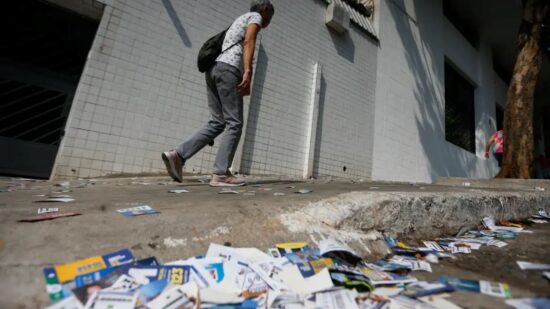 Ao todo, 2.618 crimes eleitorais foram registrados em todo o Brasil durante o 1° turno das eleições 2024.