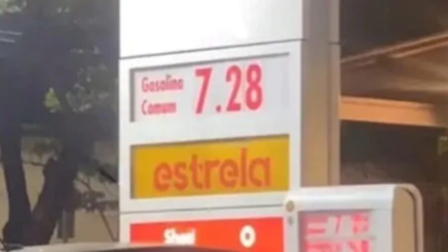 Preço da gasolina em Porto Velho (RO) atinge R$ 7,28. Foto: Reprodução Internet