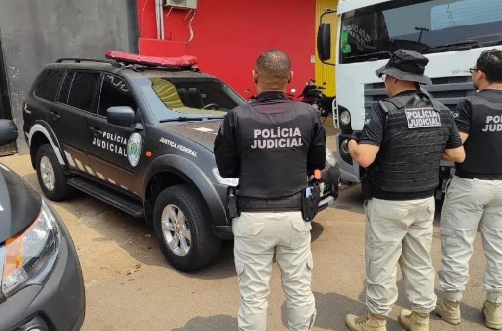 Prestador de serviços é preso dentro do Tribunal de Justiça em Porto Velho. Foto: Reprodução Internet