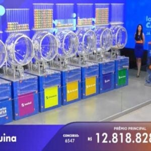 Quina 6547: uma aposta acerta e ganha R$ 12 milhões