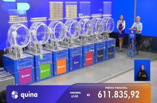 Quina 6548: uma aposta acerta e ganha R$ 600 mil