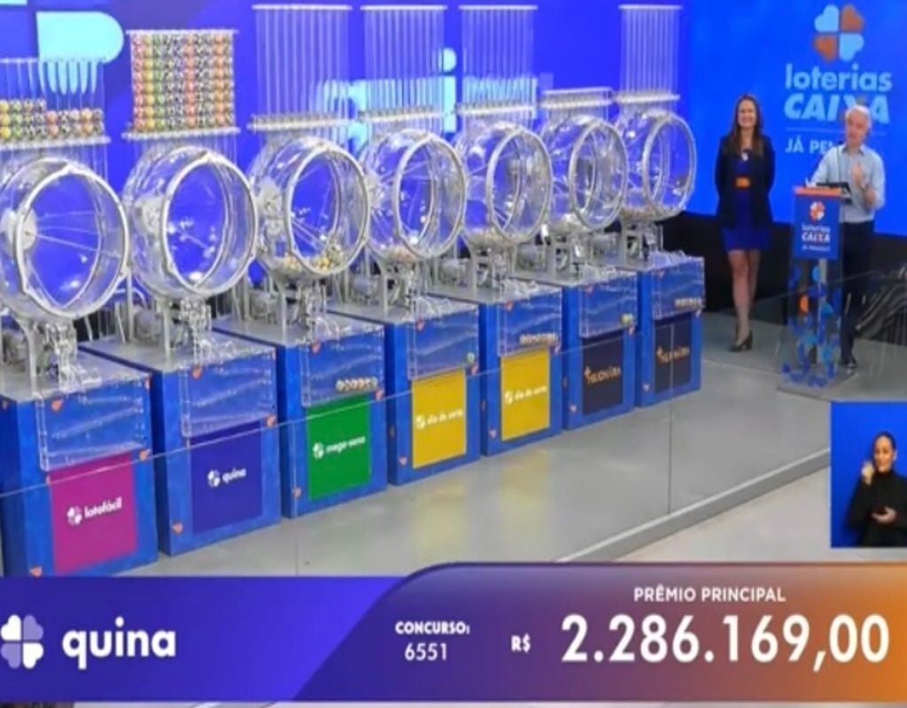 Quina 6551: sem vencedor, prêmio acumula em R$ 3,3 milhões