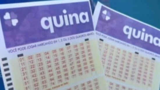 Quina de hoje, sexta-feira (04/10), concurso 6550; prêmio está em R$ 1,3 milhão. Foto: Arquivo Portal Norte