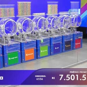 Quina 6556: uma aposta acerta e ganha mais de R$ 7,5 milhões. Foto: Reprodução Canal Youtube Caixa