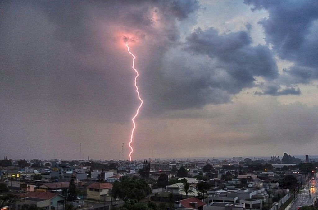 Nesta semana, Rondônia tem enfrentada forte chuva. Foto: Reprodução