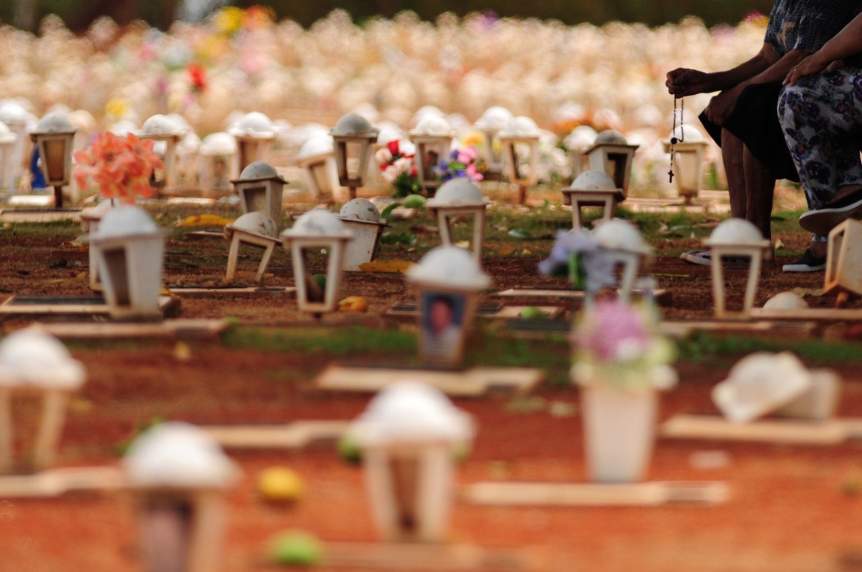 Dia de Finados: saiba quais as sepulturas mais visitadas no cemitério de Brasília