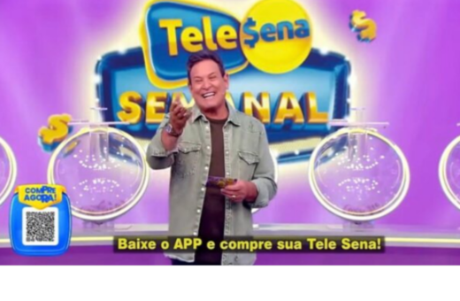 Resultado Tele Sena Semanal (13/10): veja sorteio da 21ª edição Reprodução: Canal Youtube Tele Sena