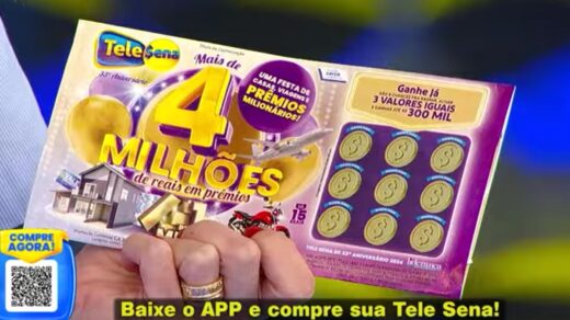 Tele Sena de 33˚ aniversário: quantas apostas ganharam prêmios no 2º sorteio (20/10)? Foto: Reprodução Canal Youtube Tele Sena