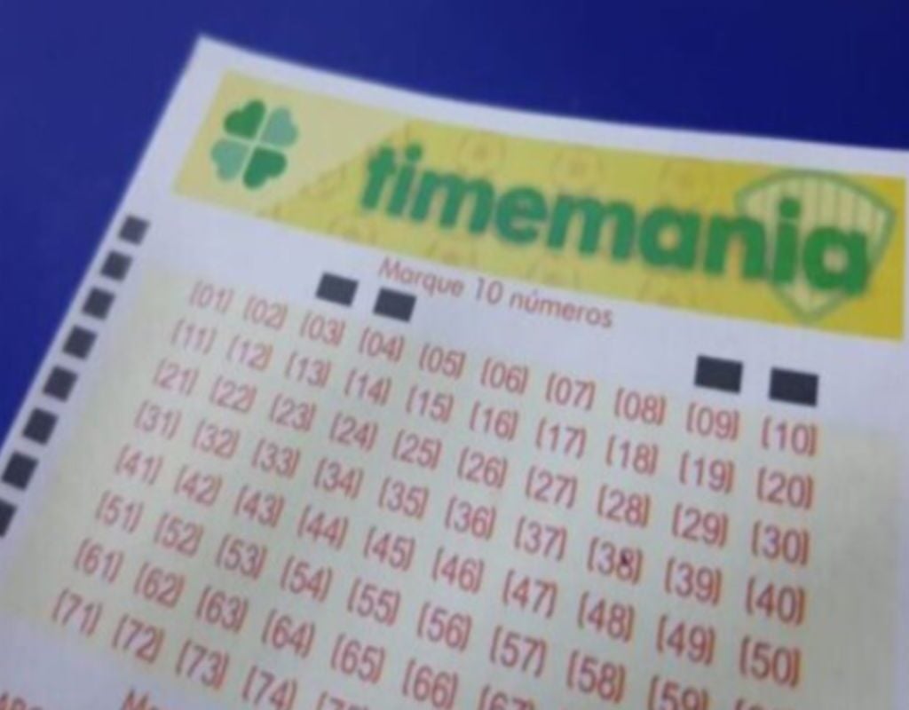 Timemania de hoje, terça-feira (08/10), concurso 2153; prêmio chega a R$ 4,6 milhões. Foto: Arquivo Portal Norte