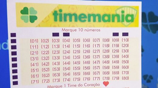 Timemania 2160: sem vencedor, prêmio atinge R$ 7,3 milhões. Foto: Arquivo Portal Norte