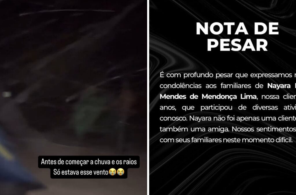 Mulher morre ao ser atingida por raio durante acampamento em Novo Airão - Foto: Reprodução/Instagram