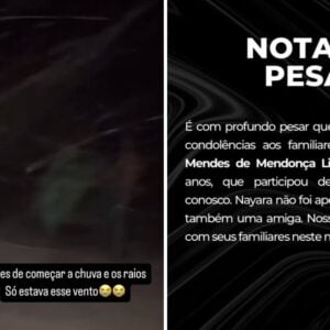 Mulher morre ao ser atingida por raio durante acampamento em Novo Airão - Foto: Reprodução/Instagram