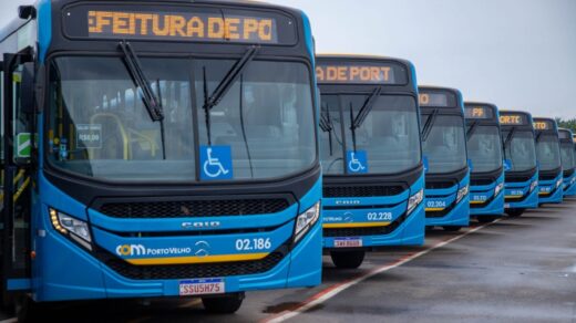 Transporte coletivo será gratuito no 1º turno das eleições em Porto Velho. Foto: Prefeitura de Porto Velho/Divulgação