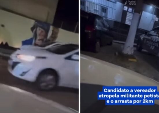 Petista é atropelado em manifestação - Foto: Reprodução