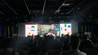 Foto do auditório do Google Brasil, em São Paulo