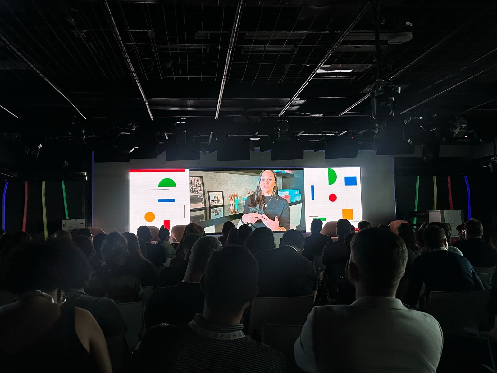 Foto do auditório do Google Brasil, em São Paulo