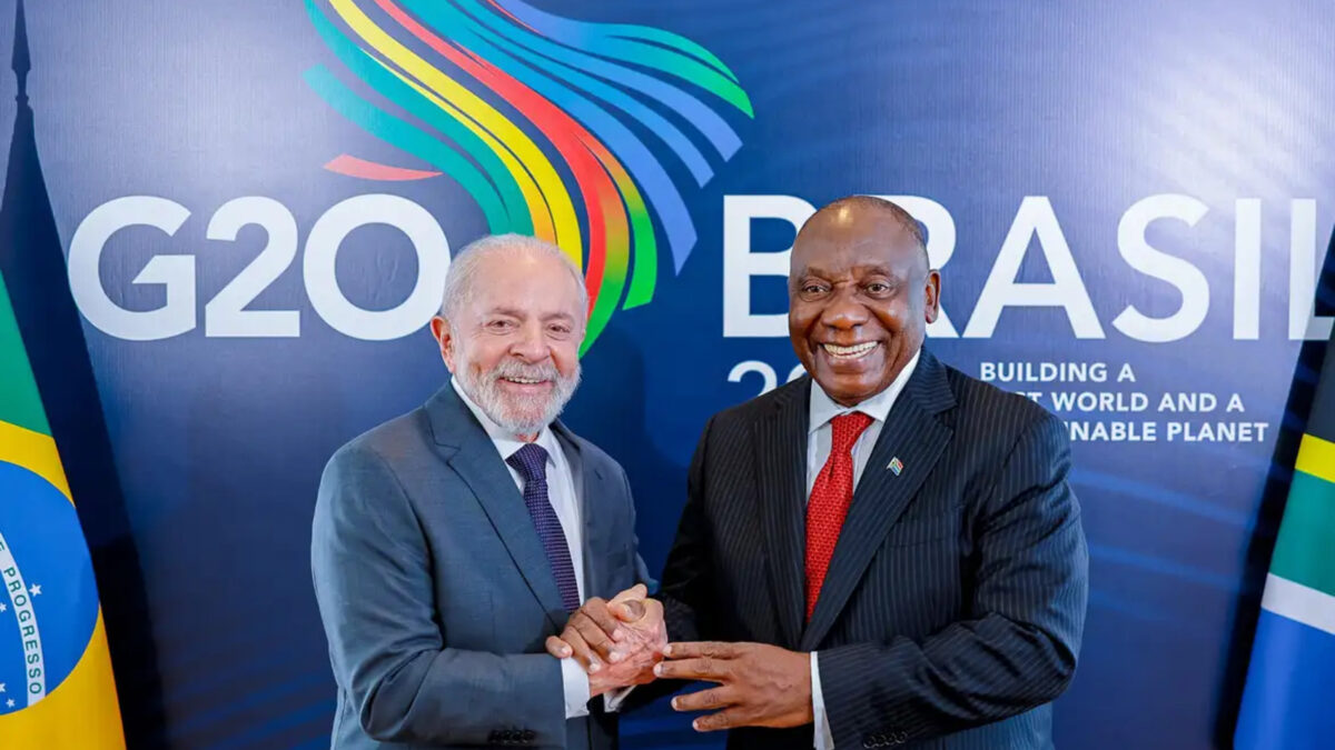 Lula passa a liderança do G20 para a África do Sul e cita Nelson Mandela